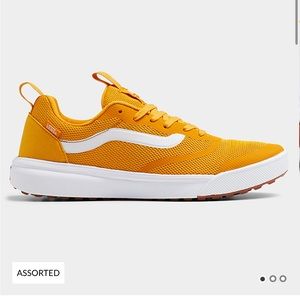 Vans Ultrarange golden yellow ultracush lite sneakers M7/W8.5
